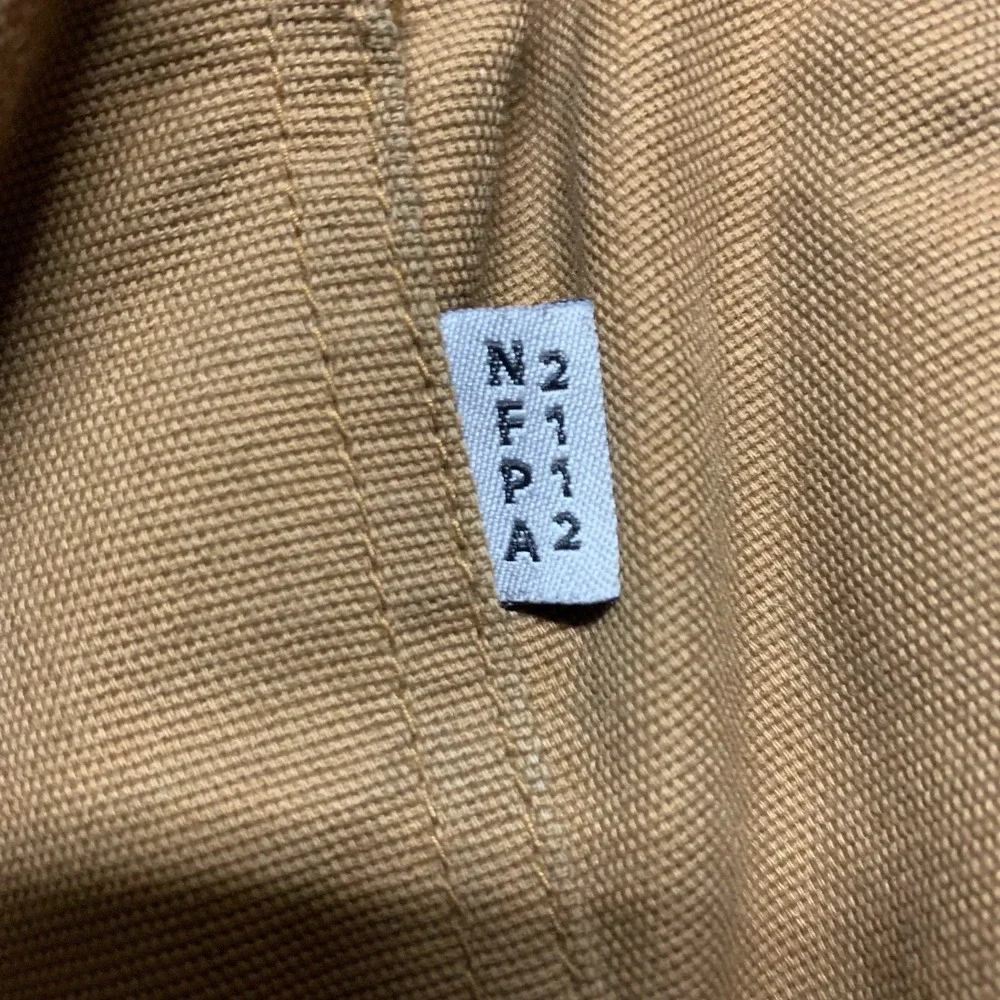 Carhartt FR Mens XL Flame Resistant Duck Chore Coat Quilt Lined Pockets Distress